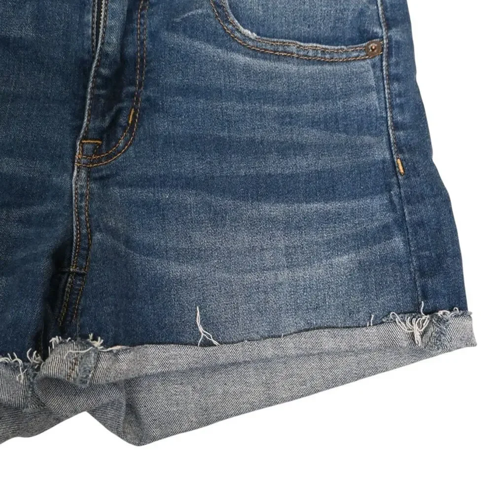 American Eagle Women's 6 Hi-Rise Shortie Denim Jean Shorts